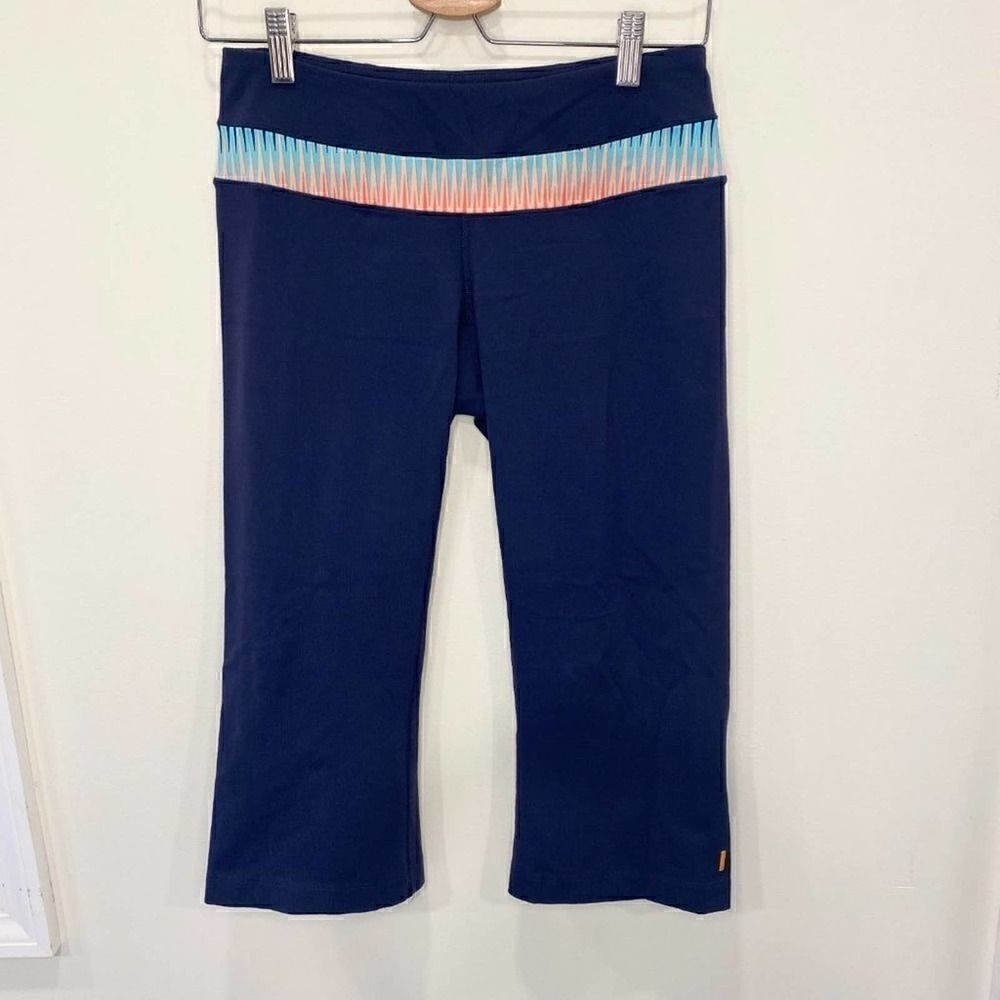 Lucy lucypower navy workout crop leggings small